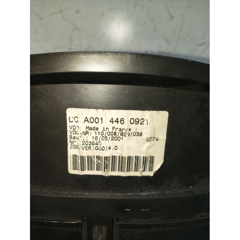 Recambio de cuadro instrumentos para mercedes-benz sprinter 4-t caja/chasis (b904) 413 cdi referencia OEM IAM A0014460921  