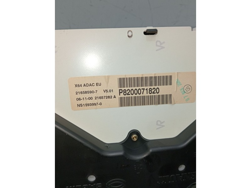 Recambio de cuadro instrumentos para renault megane i (ba0/1_) 1.6 16v (ba04, ba0b, ba11, ba1j, ba16, ba19, ba1k, ba1v,... refer