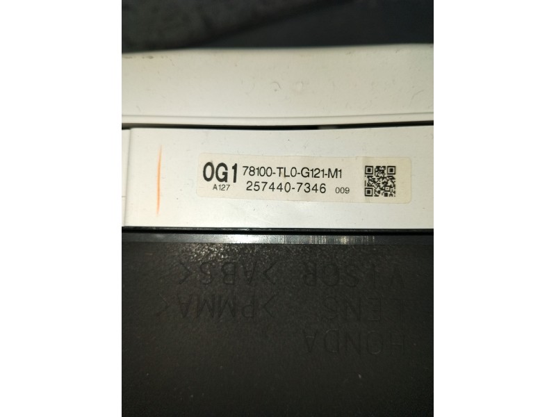 Recambio de cuadro instrumentos para honda accord viii (cu) 2.2 i-dtec (cu3) referencia OEM IAM 2574407346 78100TL0G121M1 