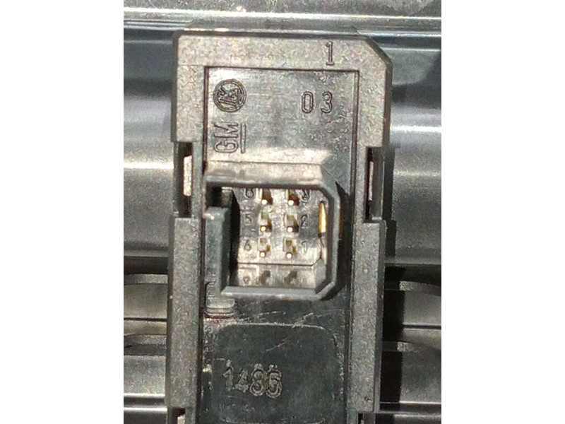 Recambio de mando elevalunas delantero derecho para opel zafira / zafira family b (a05) 1.6 (m75) referencia OEM IAM lk03459185 