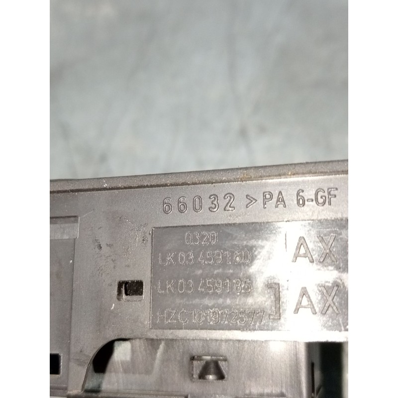 Recambio de mando elevalunas delantero derecho para opel zafira / zafira family b (a05) 1.6 (m75) referencia OEM IAM lk03459185 