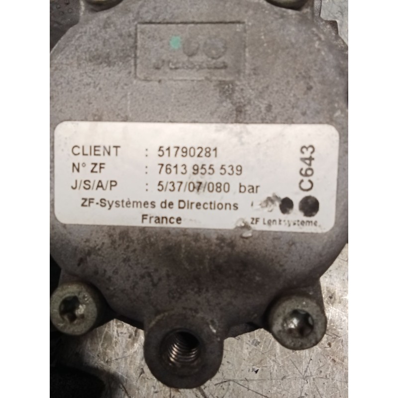 Recambio de bomba direccion para fiat linea (323_, 110_) 1.3 d multijet (323axb11, 323axb1a) referencia OEM IAM 51790281 7613955