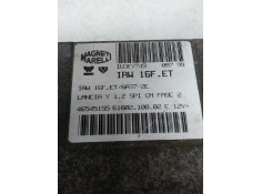 Recambio de centralita motor uce para lancia lancia y 1.2 cat referencia OEM IAM IAW16FET 46545155 6160210802 2