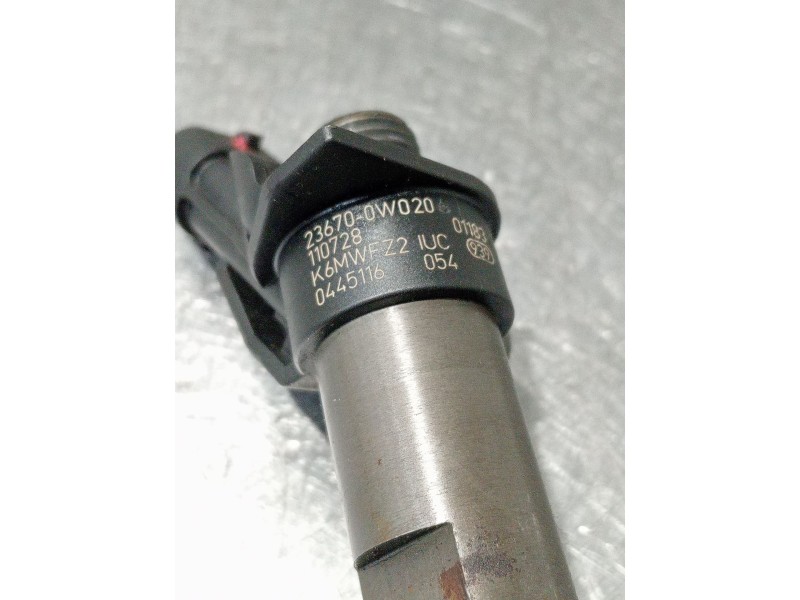 Recambio de inyector para toyota auris (_e15_) 1.4 d-4d (nde150_) referencia OEM IAM 236700W020 0445116054 BOSCH Recambio de inyector para toyota auris (_e15_) 1.4 d-4d (nde150_) referencia OEM IAM 236700W020 0445116054 BOSCH