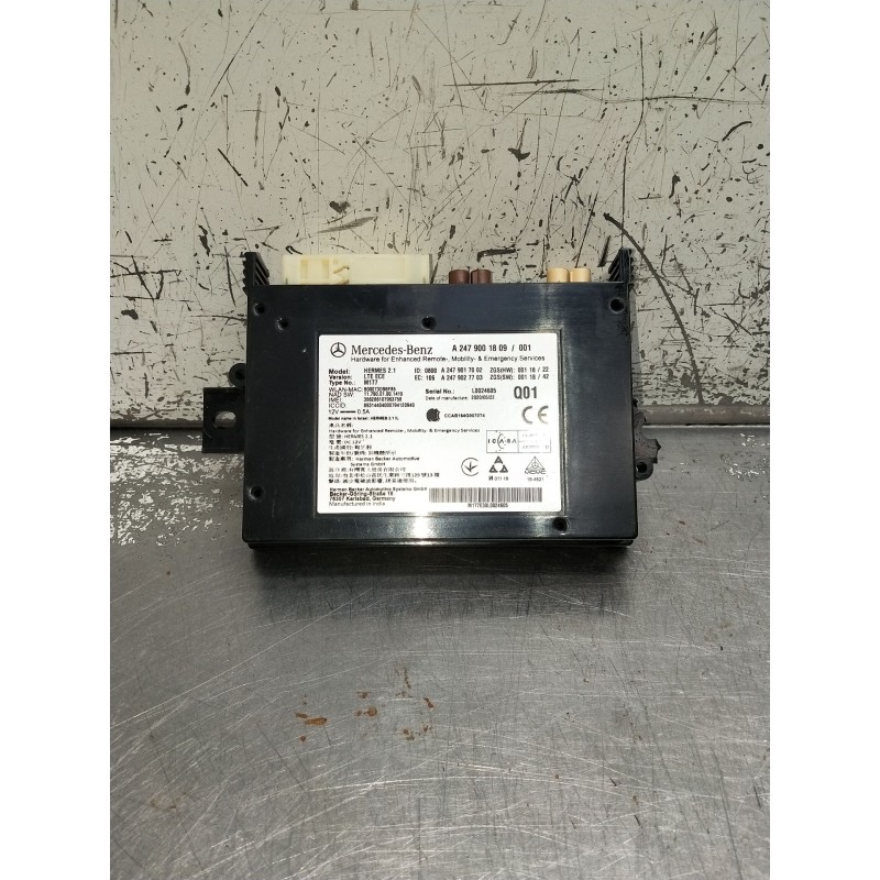 Recambio de modulo electronico para mercedes-benz gla (h247) gla 200 d (247.712) referencia OEM IAM M177E30L0024605 A2479001809 
