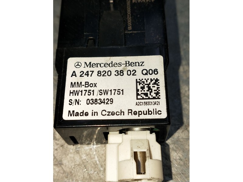 Recambio de modulo electronico para mercedes-benz gla (h247) gla 200 d (247.712) referencia OEM IAM   