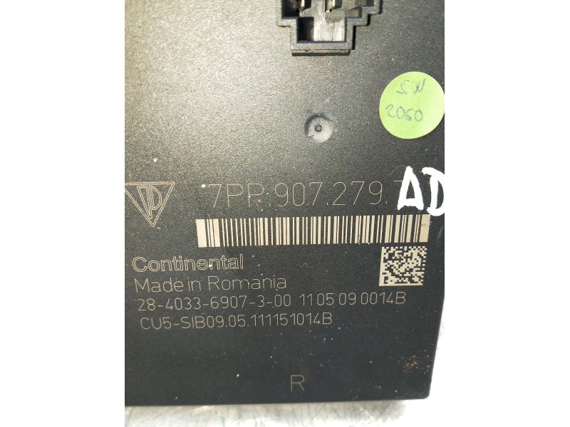 Recambio de modulo electronico para porsche cayenne (92a) 4.8 s referencia OEM IAM 7pr907279 1105090014b 2840336907  