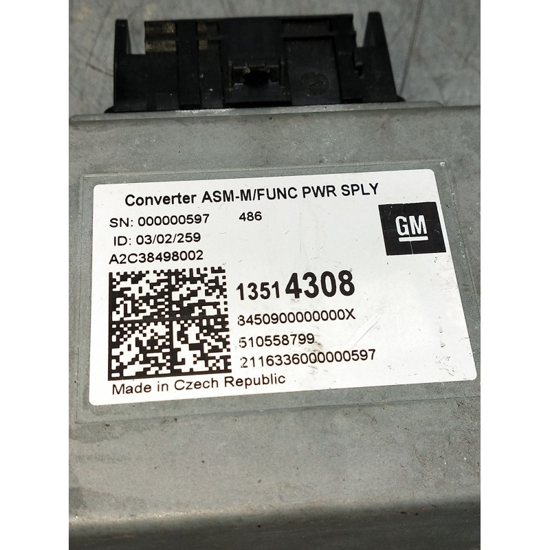 Recambio de modulo electronico para opel insignia b sports tourer (z18) 2.0 cdti (35) referencia OEM IAM 13514308 a2c38498002  