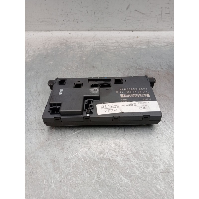 Recambio de modulo electronico para mercedes-benz clase e (w211) e 220 cdi (211.006) referencia OEM IAM 211820046  