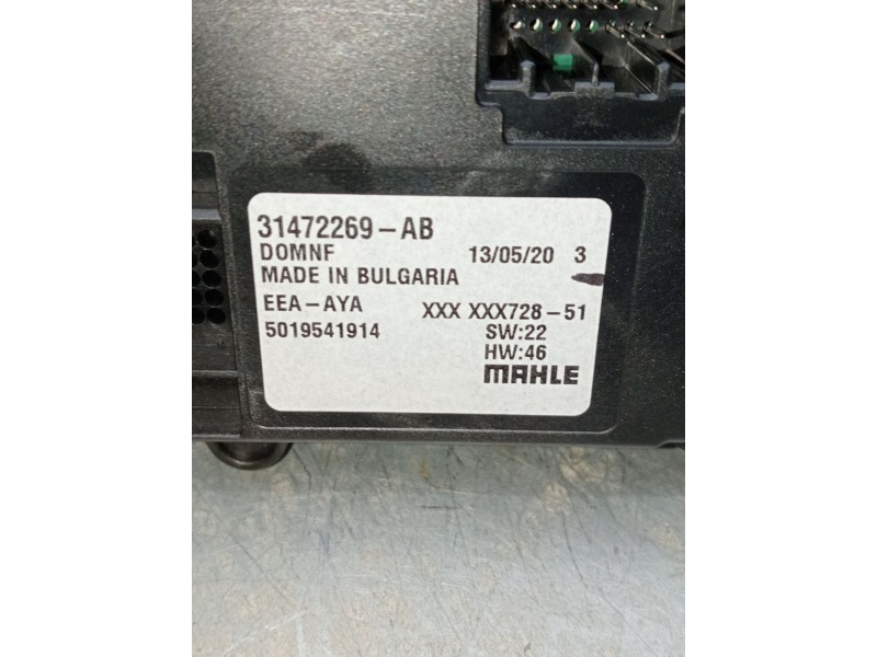 Recambio de modulo electronico para volvo v60 ii (225) d3 referencia OEM IAM 31472269AB 5019541914 