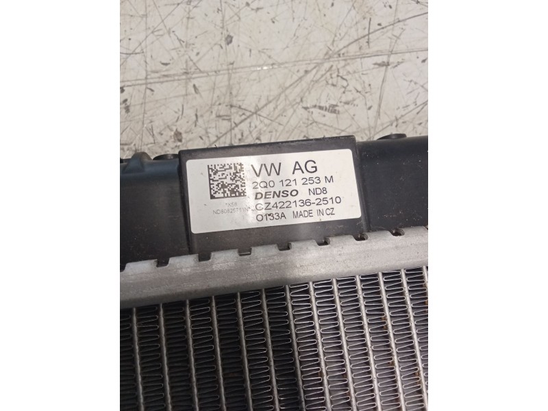 Recambio de radiador agua para audi a1 sportback (gba) referencia OEM IAM 2Q0121253M  