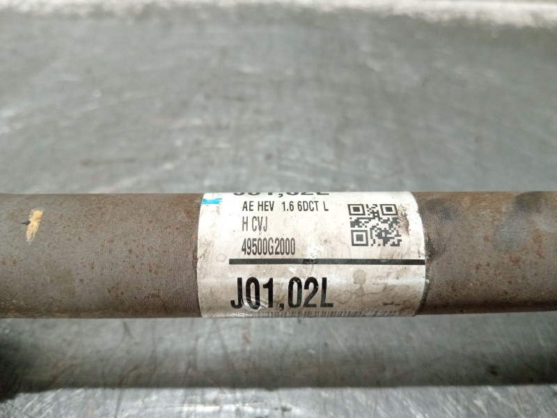 Recambio de transmision delantera izquierda para hyundai ioniq (ae) 1.6 gdi hybrid referencia OEM IAM 49500G2000  