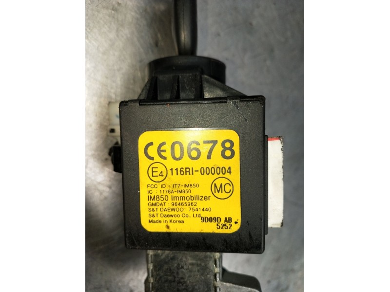 Recambio de conmutador de arranque para chevrolet aveo / kalos sedán (t250, t255) 1.4 referencia OEM IAM 96465962  