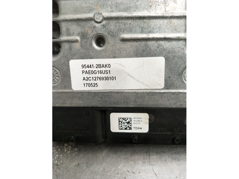 Recambio de centralita motor uce para hyundai ioniq (ae) 1.6 gdi hybrid referencia OEM IAM 954412BAK0 A2C1276930101 