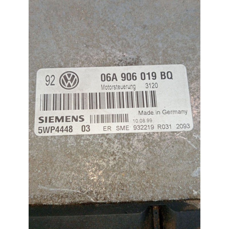 Recambio de centralita motor uce para volkswagen golf iv variant (1j5) 1.6 referencia OEM IAM 06a906019bq 5wp444803 