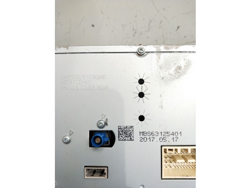 Recambio de sistema audio / radio cd para hyundai ioniq (ae) 1.6 gdi hybrid referencia OEM IAM 96550G2450 705KVSM052102 MBS62686