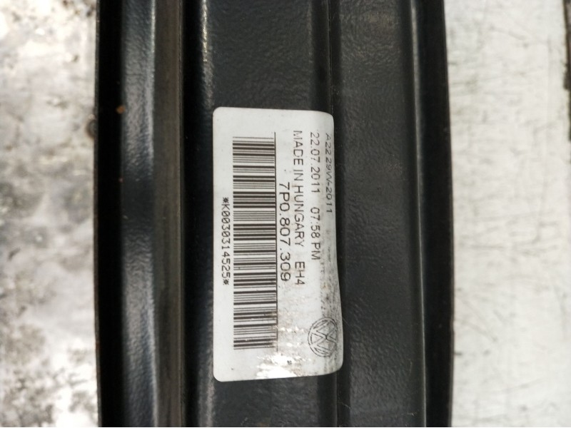 Recambio de refuerzo paragolpes trasero para porsche cayenne (92a) 4.8 s referencia OEM IAM 7p0807309  