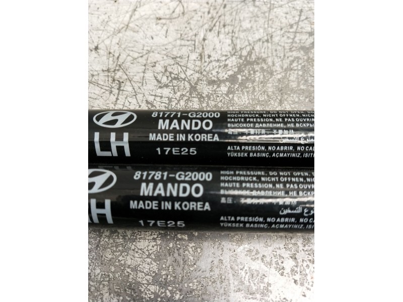 Recambio de amortiguadores maletero / porton para hyundai ioniq (ae) 1.6 gdi hybrid referencia OEM IAM 81771G2000  