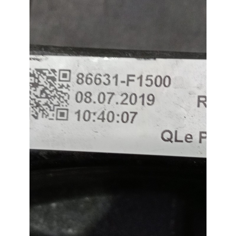 Recambio de refuerzo paragolpes trasero para kia sportage iv (ql, qle) 1.6 gdi referencia OEM IAM 86631f1500  