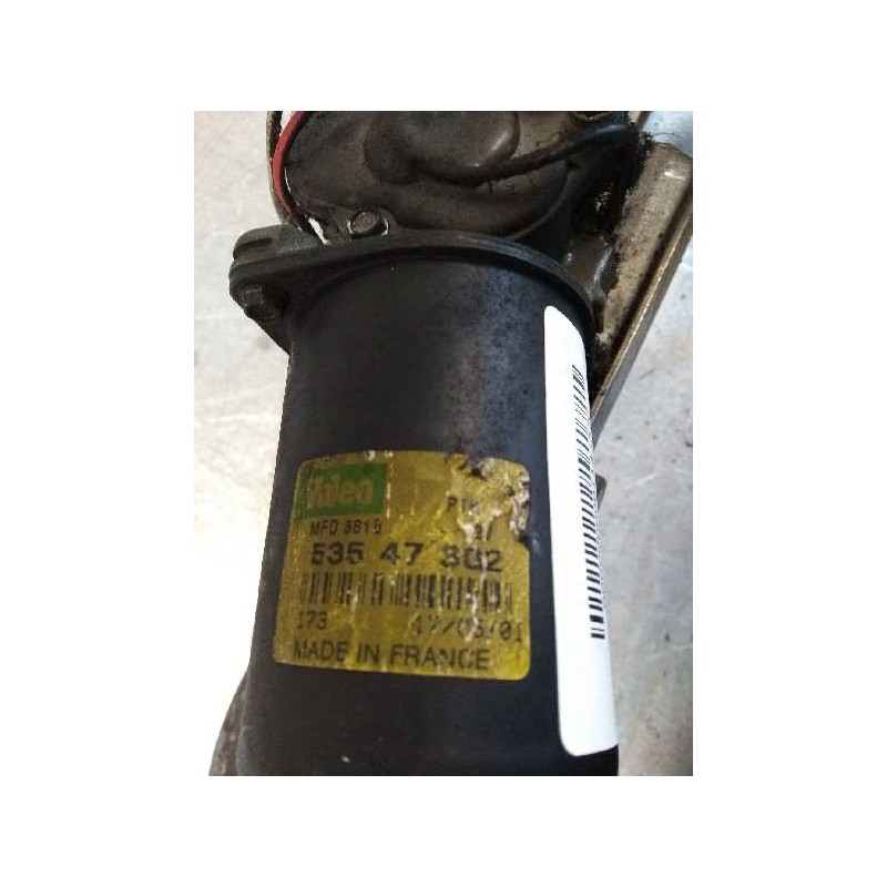 Recambio de motor limpia delantero para citroen jumpy 1.9 d sx furg. paso de rueda largo referencia OEM IAM 53547302 MFD3615 