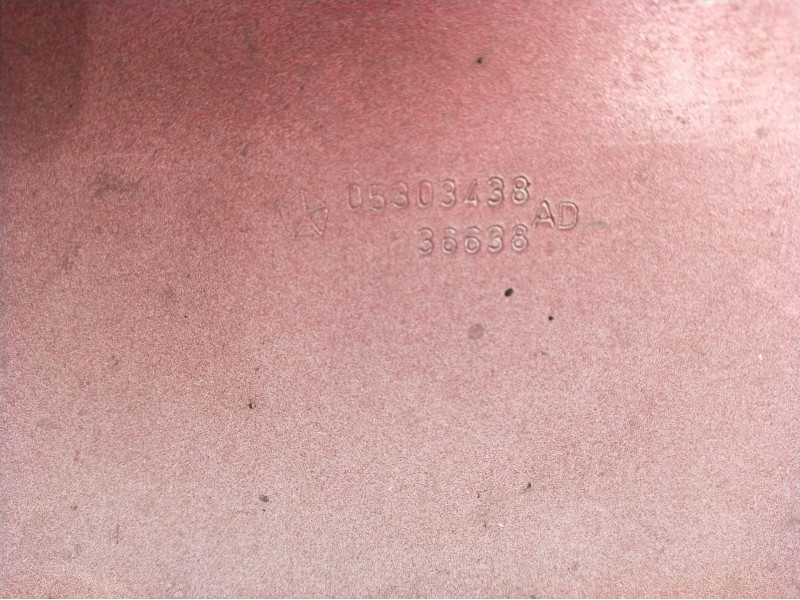 Recambio de refuerzo paragolpes delantero para chrysler pt cruiser (pt_) 2.0 referencia OEM IAM 05303438  