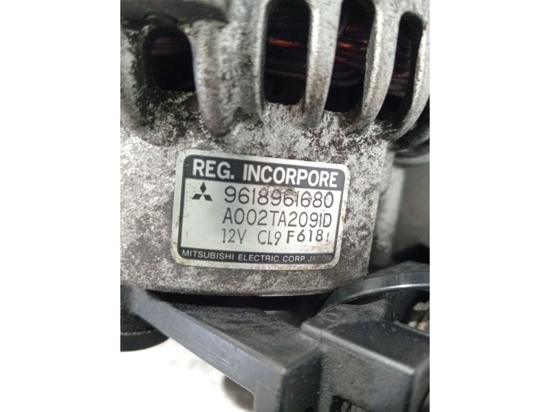 Recambio de alternador para peugeot 406 (8b) 1.8 16v referencia OEM IAM 9618961680 A002TA2091D 