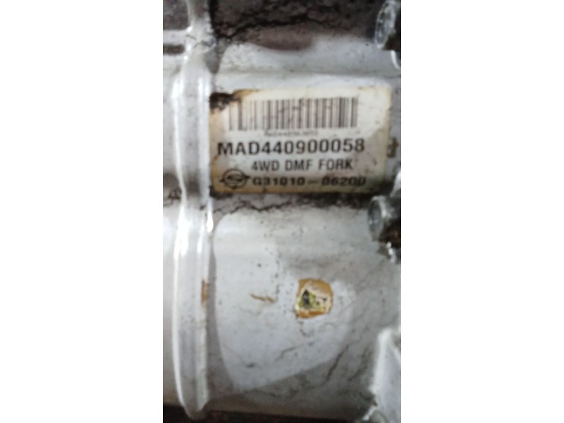 Recambio de caja cambios para ssangyong korando (kj) 2.9 td referencia OEM IAM MAD440900004 5v G310100620D 4WDDMFFORK