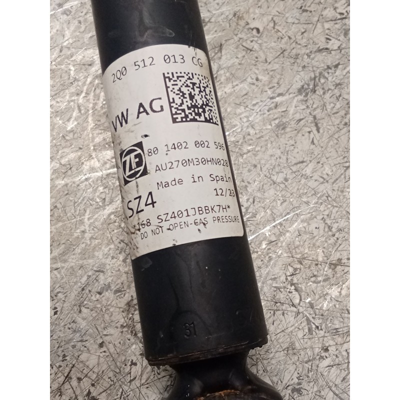 Recambio de amortiguador trasero izquierdo para audi a1 sportback (gba) referencia OEM IAM 2Q0512013CG  