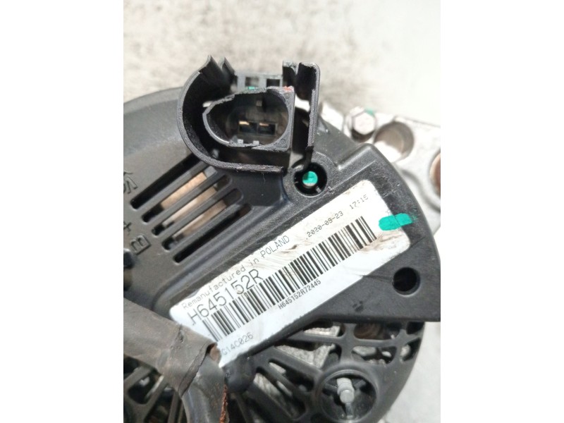Recambio de alternador para volkswagen caddy iii furgoneta/monovolumen (2ka, 2kh, 2ca, 2ch) 1.9 tdi referencia OEM IAM H645152R 