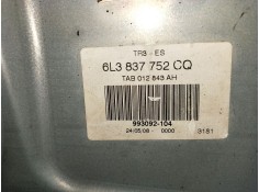 Recambio de elevalunas delantero derecho para seat ibiza iii (6l1) 1.9 tdi referencia OEM IAM 6L3837752CQ 3P  2