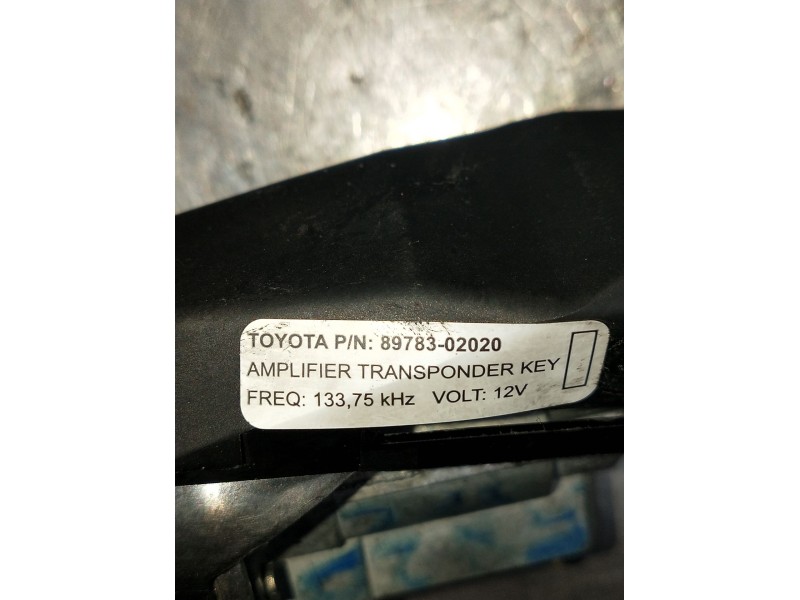 Recambio de conmutador de arranque para toyota corolla (e12) 2.0 d-4d sol berlina referencia OEM IAM 8978302020  