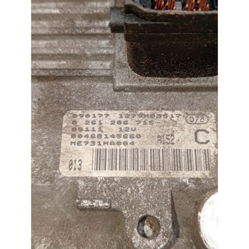 Recambio de centralita motor uce para alfa romeo 147 (937_) 1.6 16v t.spark (937.axa1a, 937.axb1a, 937.bxb1a) referencia OEM IAM