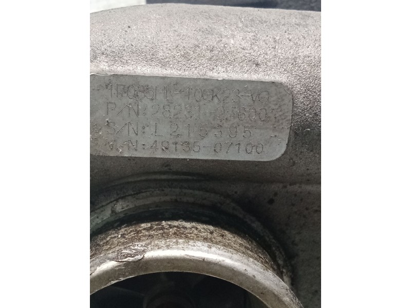 Recambio de turbocompresor para hyundai santa fé ii (cm) 2.2 crdi gls referencia OEM IAM 2823127800  
