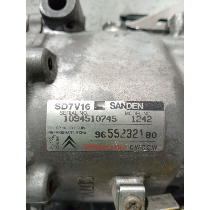 Recambio de compresor aire acondicionado para citroën berlingo / berlingo first furgoneta/monovolumen (m_) 1.6 hdi 75 (mb9hw) re