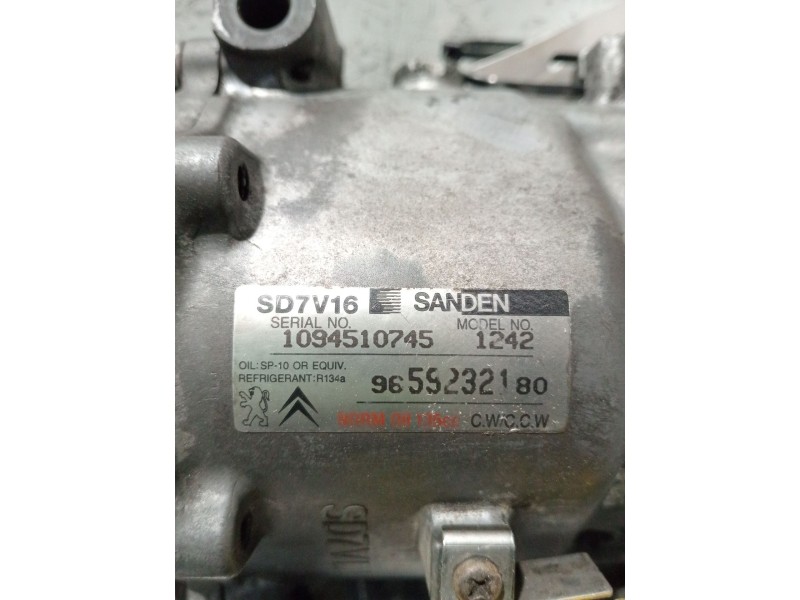 Recambio de compresor aire acondicionado para citroën berlingo / berlingo first furgoneta/monovolumen (m_) 1.6 hdi 75 (mb9hw) re