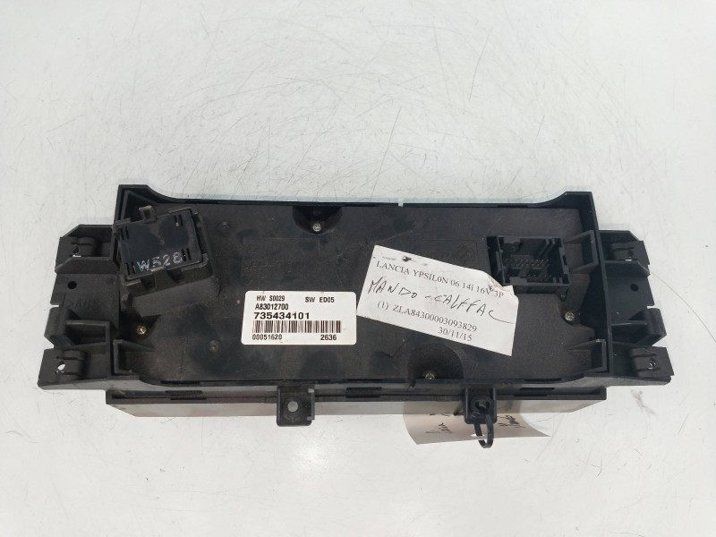 Recambio de mando calefaccion / aire acondicionado para lancia ypsilon (101) 1.4 cat referencia OEM IAM 735434101 A83012700 