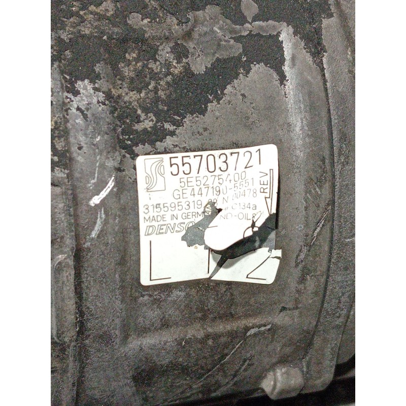 Recambio de compresor aire acondicionado para opel corsa d furgoneta/hatchback (s07) 1.3 cdti (l08) referencia OEM IAM 55703721 