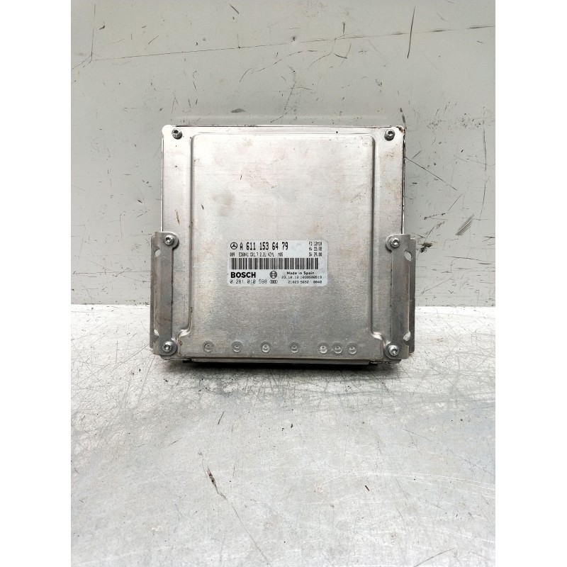 Recambio de centralita motor uce para mercedes-benz clase v (638/2) v 220 cdi (638.294) referencia OEM IAM 0281010598 A611153647