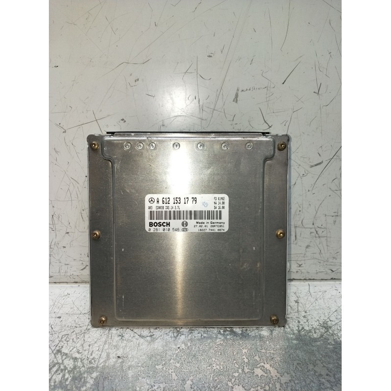 Recambio de centralita motor uce para mercedes-benz clase m (w163) ml 270 cdi (163.113) referencia OEM IAM A6121531779 028101054