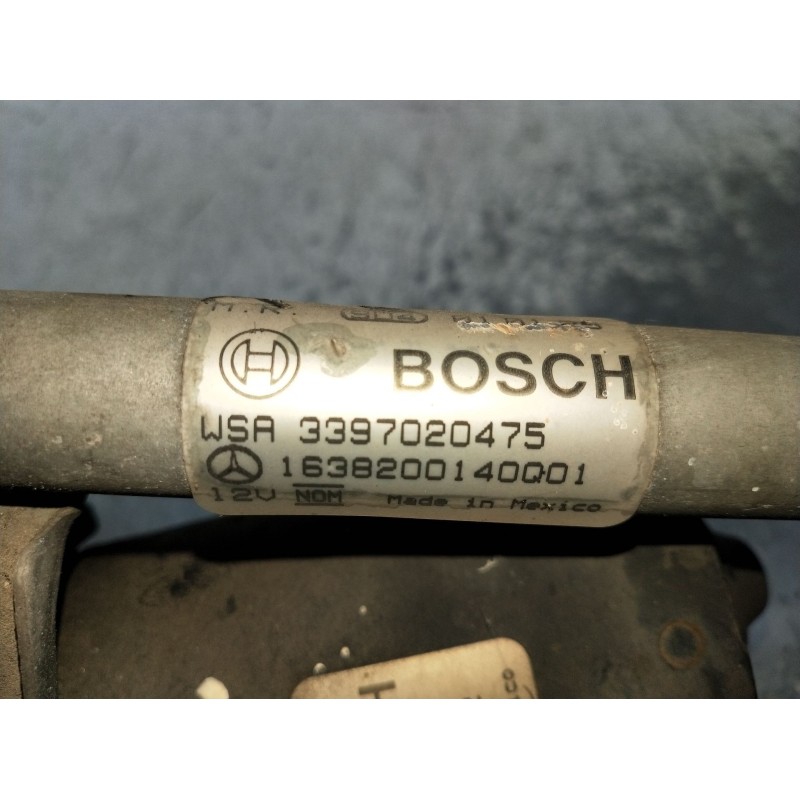 Recambio de motor limpia delantero para mercedes-benz clase m (w163) ml 270 cdi (163.113) referencia OEM IAM 3397020475 16382001