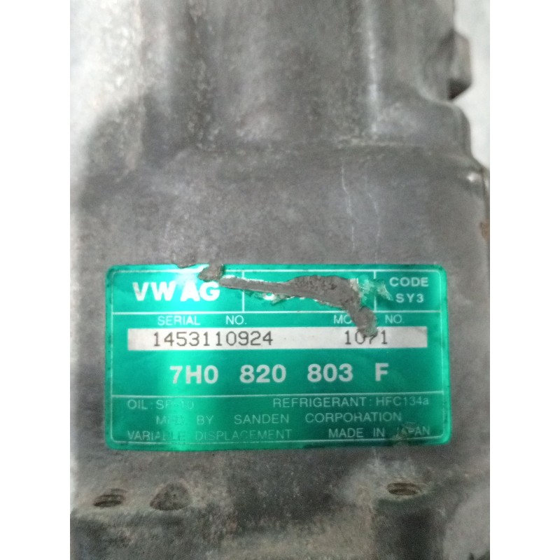 Recambio de compresor aire acondicionado para volkswagen caddy iii furgoneta/monovolumen (2ka, 2kh, 2ca, 2ch) 1.9 tdi referencia