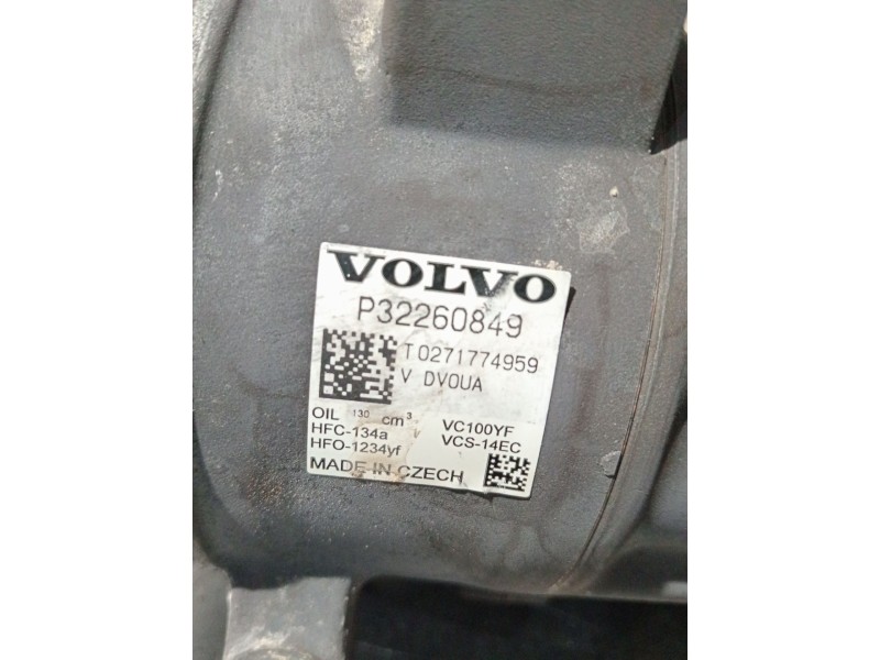 Recambio de compresor aire acondicionado para volvo v60 ii (225) d3 referencia OEM IAM P32260849  