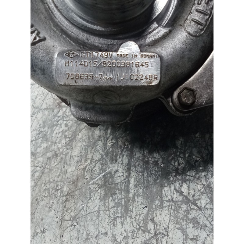 Recambio de turbocompresor para renault laguna ii (bg0/1_) 1.9 dci (bg1a, bg1w, bg0g) referencia OEM IAM GT1749V H11401582003816