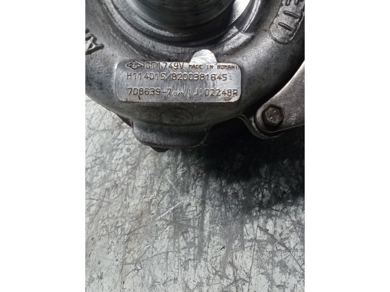Recambio de turbocompresor para renault laguna ii (bg0/1_) 1.9 dci (bg1a, bg1w, bg0g) referencia OEM IAM GT1749V H11401582003816