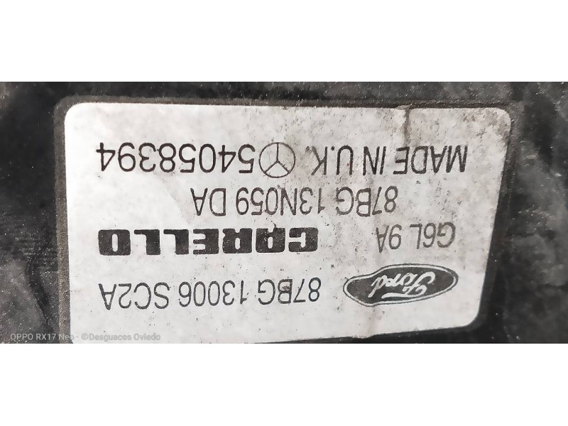 Recambio de faro izquierdo para ford sierra berlina gl referencia OEM IAM 87BG13N059DA  