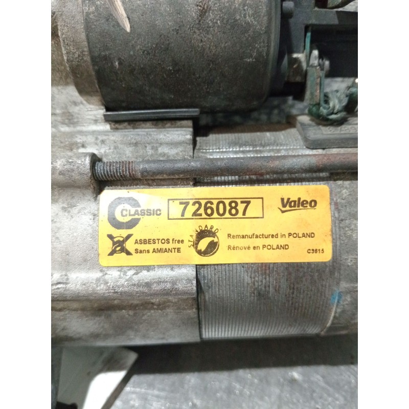 Recambio de motor arranque para volkswagen caddy iii furgoneta/monovolumen (2ka, 2kh, 2ca, 2ch) 1.9 tdi referencia OEM IAM 72608