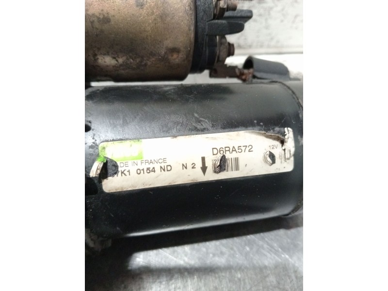 Recambio de motor arranque para peugeot 307 (3a/c) 1.6 16v referencia OEM IAM D6RA572  