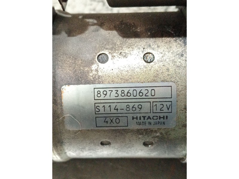 Recambio de motor arranque para opel astra g sedán (t98) 1.7 dti 16v (f69) referencia OEM IAM 8973860620 S114869 