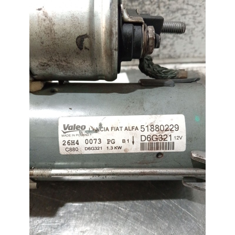 Recambio de motor arranque para citroën nemo furgoneta/monovolumen (aa_) 1.3 hdi 75 referencia OEM IAM 51880229  