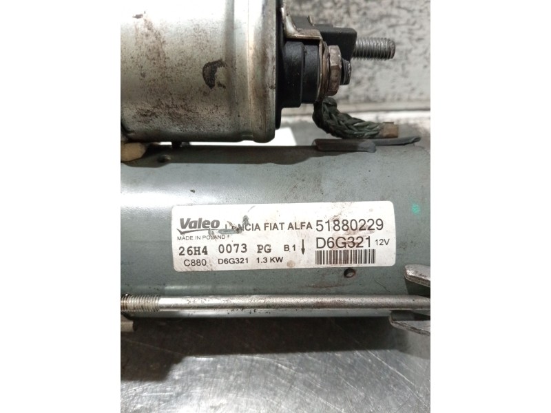 Recambio de motor arranque para citroën nemo furgoneta/monovolumen (aa_) 1.3 hdi 75 referencia OEM IAM 51880229  